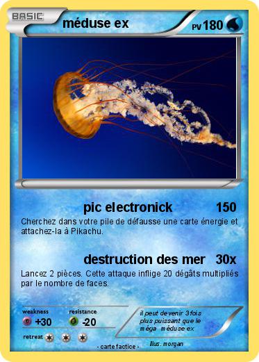 Pokemon méduse ex
