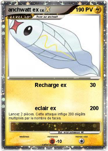 Pokemon anchwatt ex