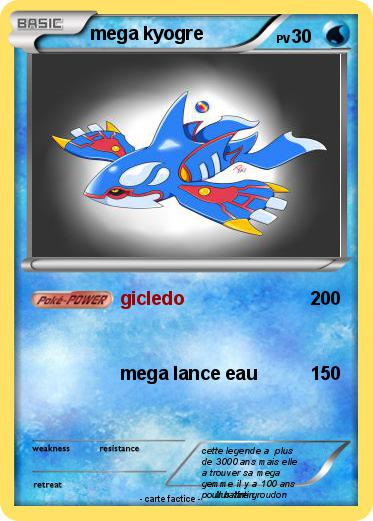 Pokemon mega kyogre