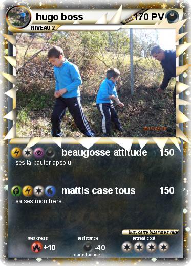 Pokemon hugo boss