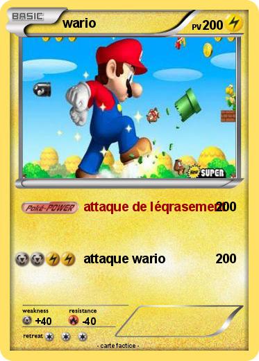 Pokemon wario