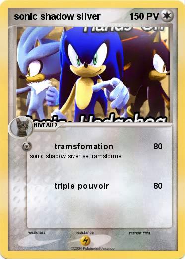 Pokemon sonic shadow silver