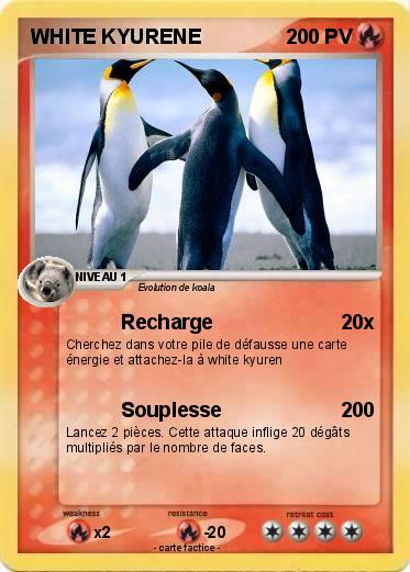 Pokemon WHITE KYURENE