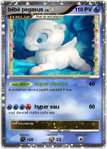 Pokemon bébé pegasus