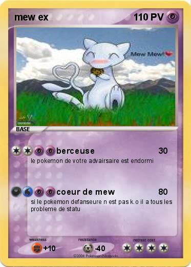 Pokemon mew ex