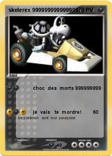 Pokemon skelerex 999999999999999