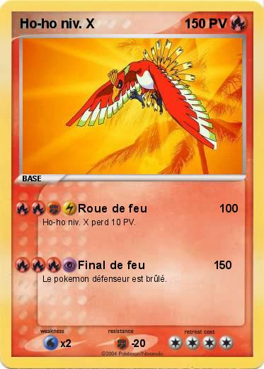 Pokemon Ho-ho niv. X