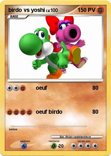 Pokemon birdo vs yoshi