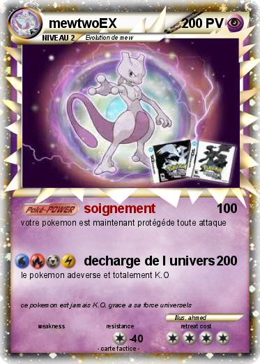 Pokemon mewtwoEX