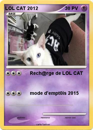 Pokemon LOL CAT 2012