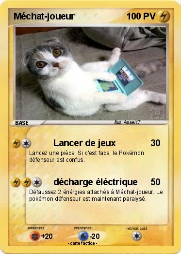 Pokemon Méchat-joueur
