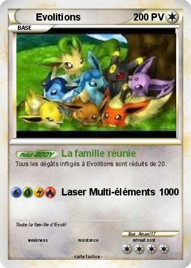 Pokemon Evolitions