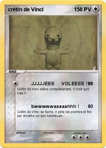 Pokemon crétin de Vinci