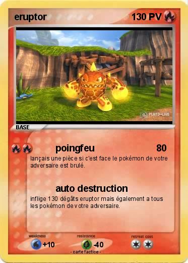 Pokemon eruptor