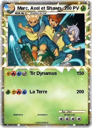 Pokemon Marc, Axel et Shawn