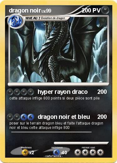 Pokemon dragon noir