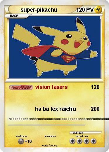 Pokemon super-pikachu