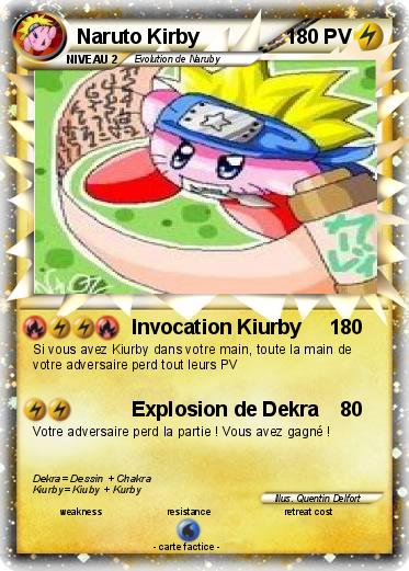 Pokemon Naruto Kirby
