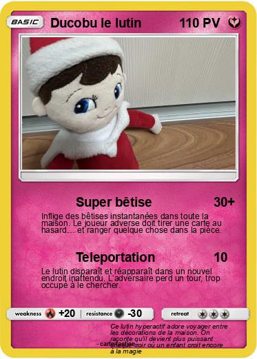 Pokemon Ducobu le lutin