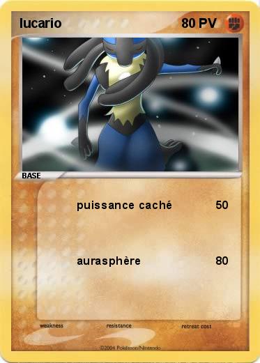 Pokemon lucario