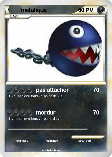 Pokemon metalique