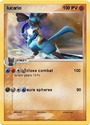 Pokemon lucario