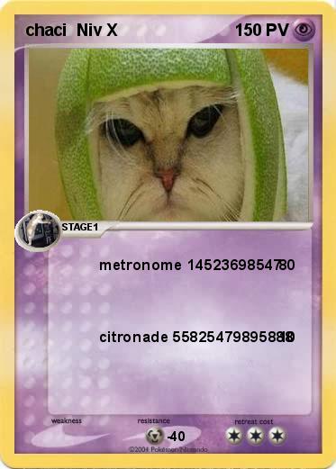 Pokemon chaci  Niv X