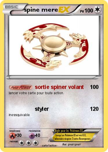 Pokemon spine mere