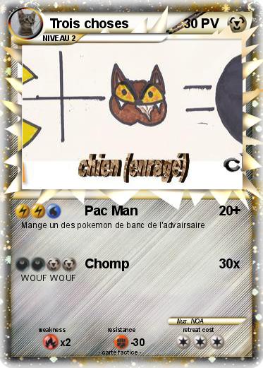 Pokemon Trois choses