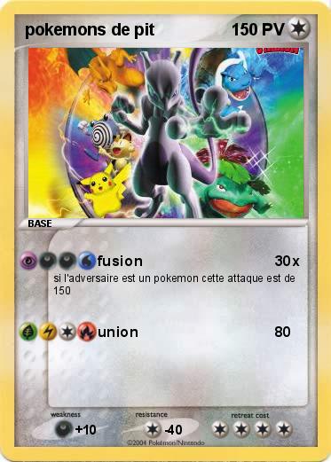 Pokemon pokemons de pit