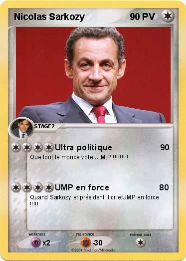Pokemon Nicolas Sarkozy