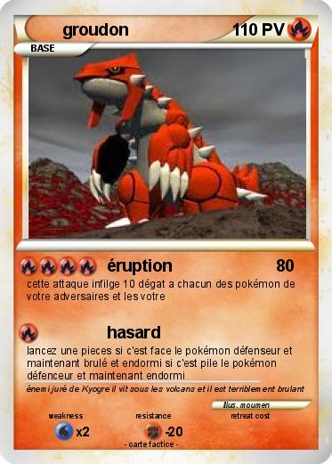 Pokemon groudon
