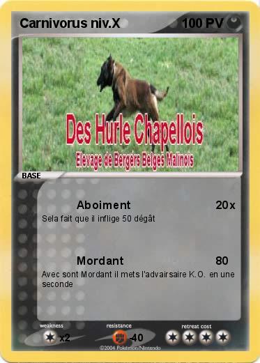 Pokemon Carnivorus niv.X