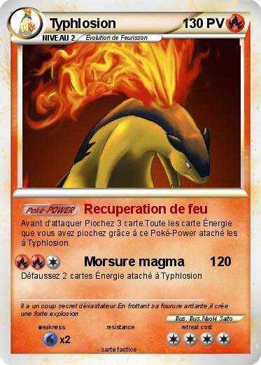 Pokemon Typhlosion