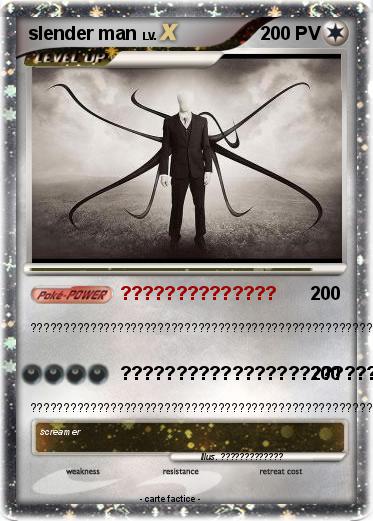 Pokemon slender man