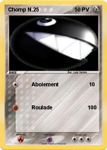 Pokemon Chomp N.25