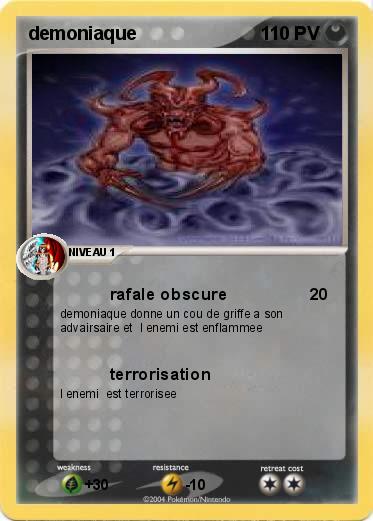 Pokemon demoniaque