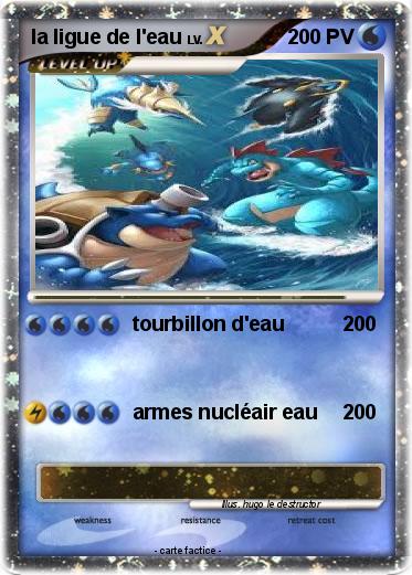 Pokemon la ligue de l'eau