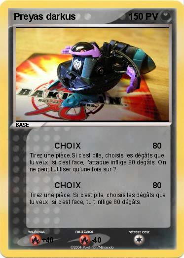 Pokemon Preyas darkus