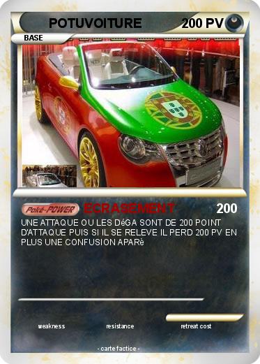 Pokemon POTUVOITURE