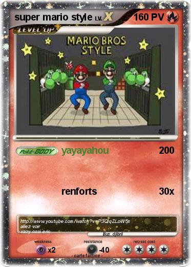 Pokemon super mario style