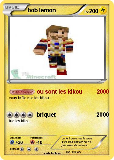 Pokemon bob lemon