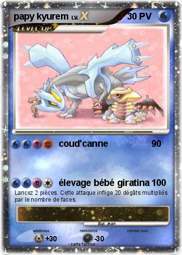 Pokemon papy kyurem