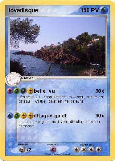 Pokemon lovedisque