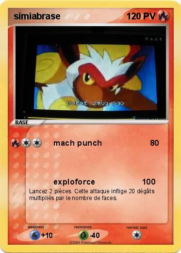 Pokemon simiabrase
