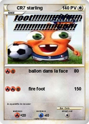 Pokemon CR7 starling