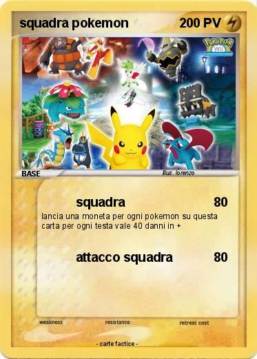 Pokemon squadra pokemon