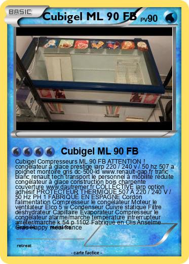 Pokemon Cubigel ML 90 FB