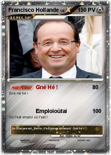 Pokemon Francisco Hollande