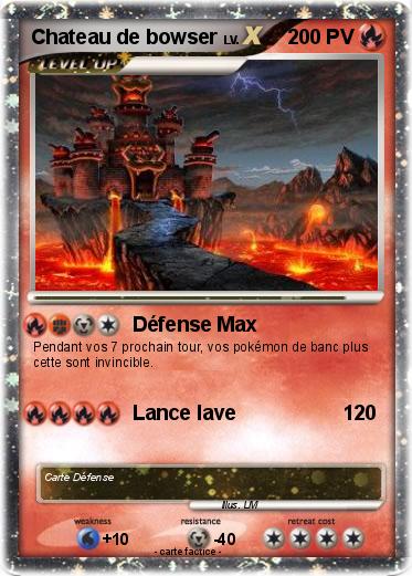 Pokemon Chateau de bowser